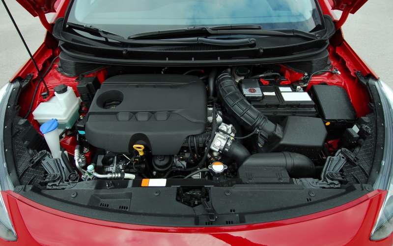 engine of car